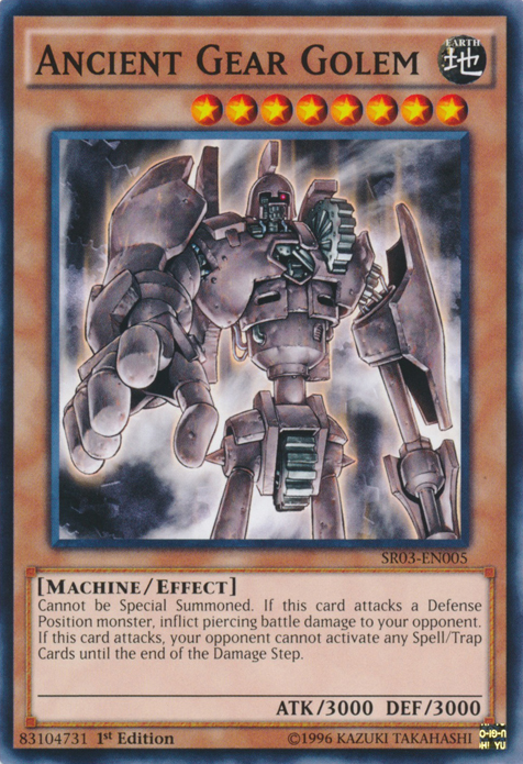 Ancient Gear Golem [SR03-EN005] Common | The CG Realm