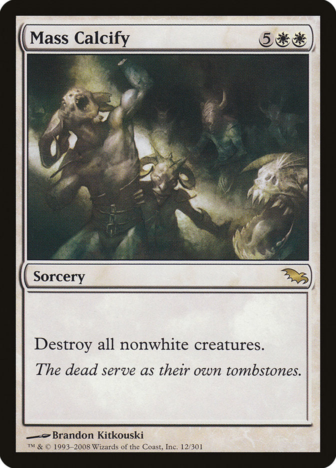 Mass Calcify [Shadowmoor] | The CG Realm
