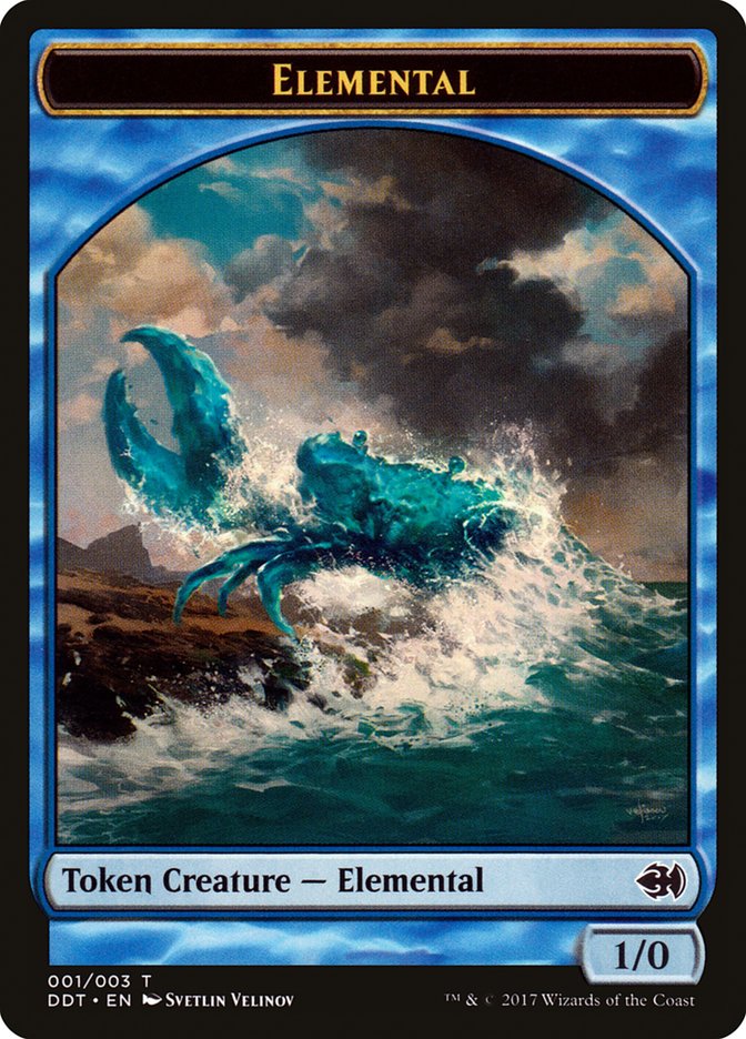 Elemental Token [Duel Decks: Merfolk vs. Goblins Tokens] | The CG Realm