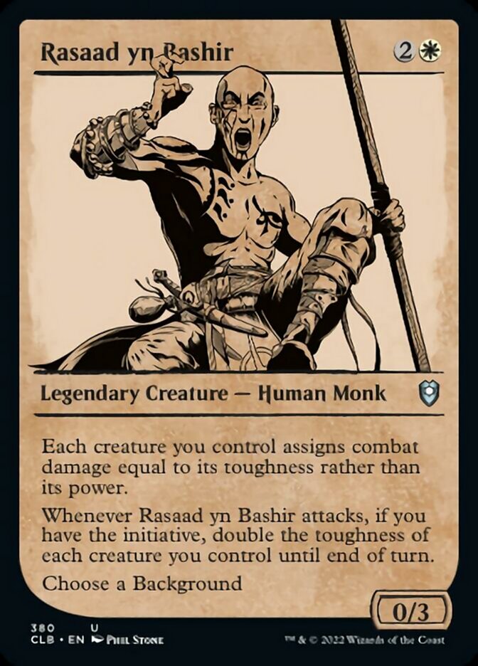 Rasaad yn Bashir (Showcase) [Commander Legends: Battle for Baldur's Gate] | The CG Realm