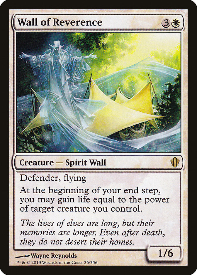 Wall of Reverence [Commander 2013] | The CG Realm