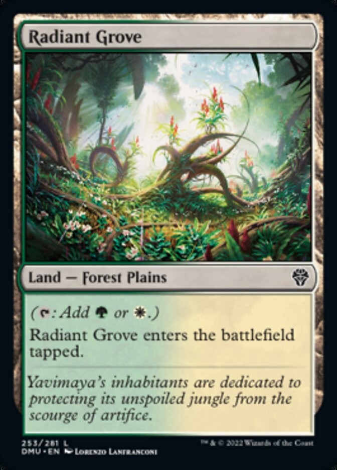 Radiant Grove [Dominaria United] | The CG Realm