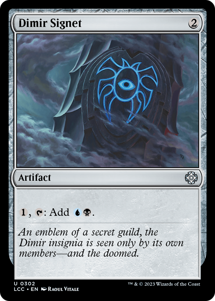 Dimir Signet [The Lost Caverns of Ixalan Commander] | The CG Realm