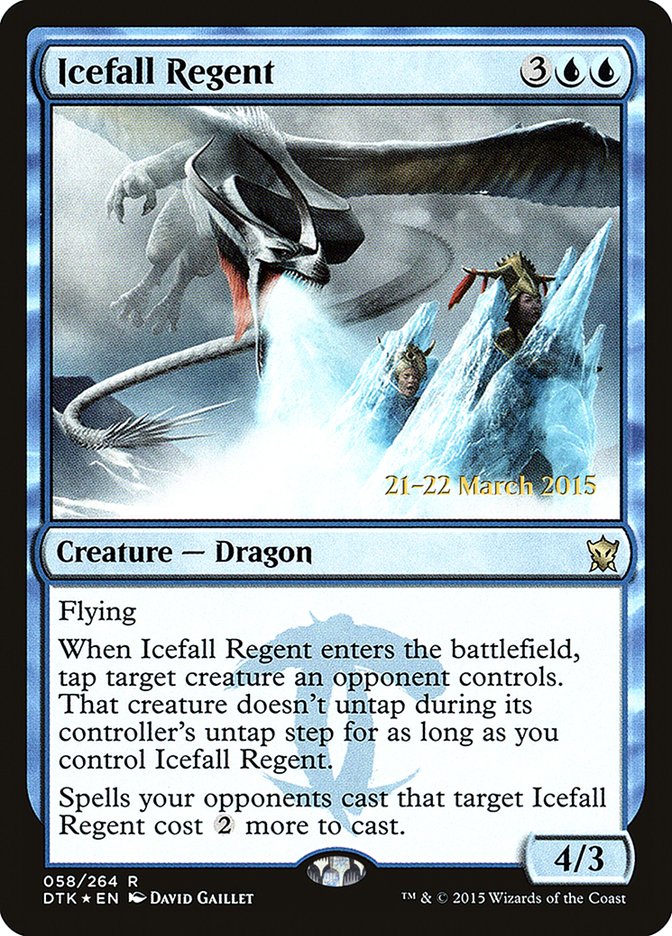 Icefall Regent [Dragons of Tarkir Prerelease Promos] | The CG Realm