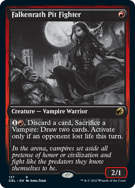 Falkenrath Pit Fighter [Innistrad: Double Feature] | The CG Realm