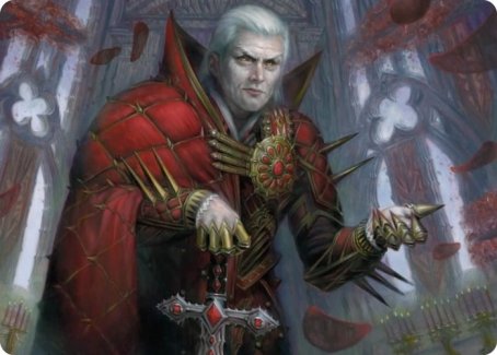 Edgar, Charmed Groom 1 Art Card [Innistrad: Crimson Vow Art Series] | The CG Realm