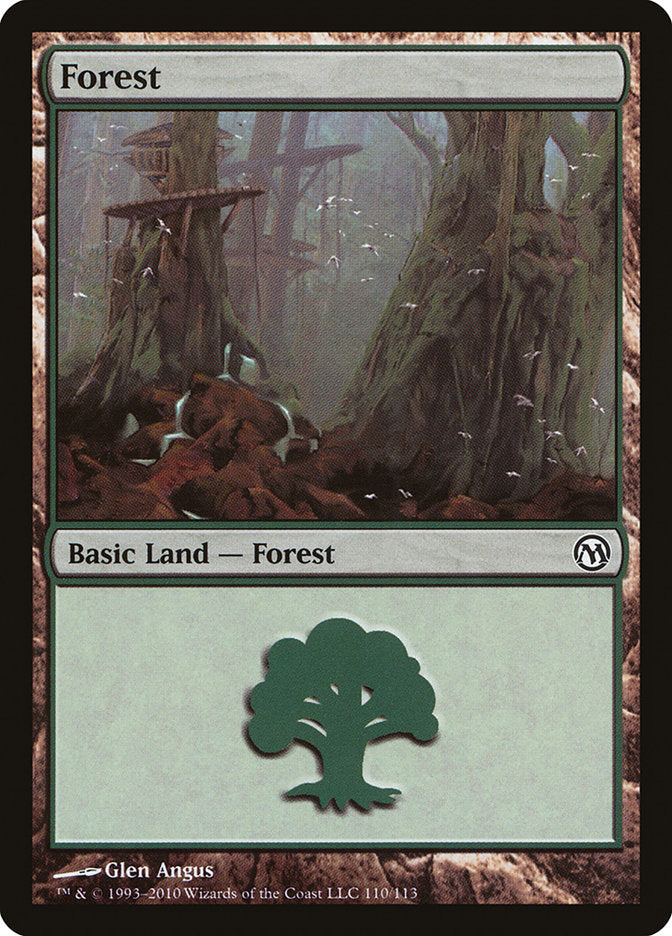Forest (110) [Duels of the Planeswalkers] | The CG Realm