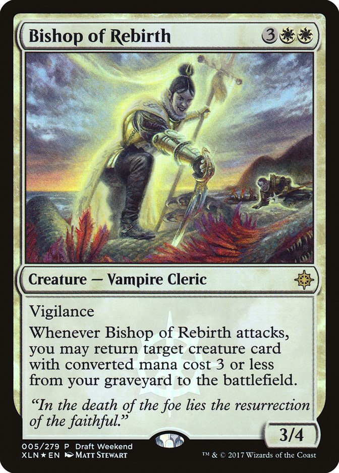 Bishop of Rebirth (Draft Weekend) [Ixalan Promos] | The CG Realm