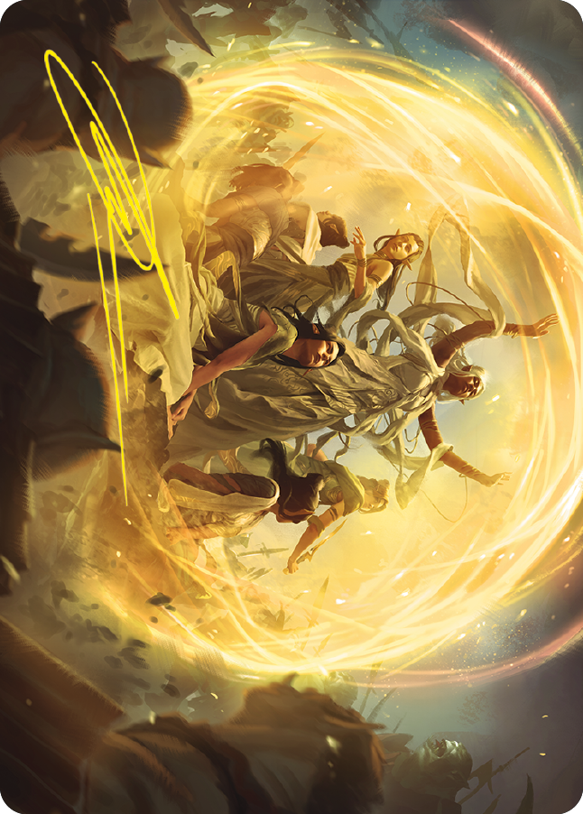 Heroic Intervention Art Card (Gold-Stamped Signature) [The Lord of the Rings: Tales of Middle-earth Art Series] | The CG Realm