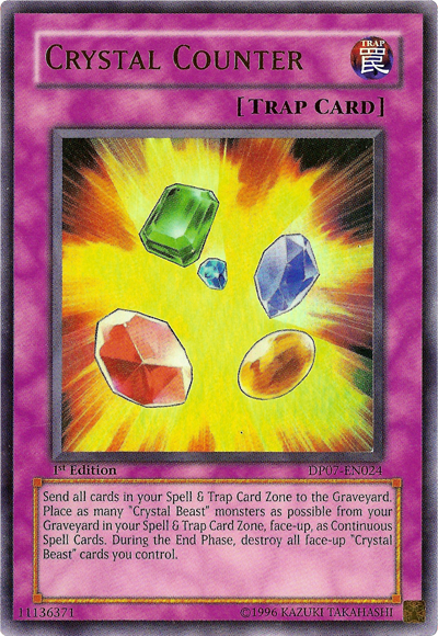 Crystal Counter [DP07-EN024] Ultra Rare | The CG Realm