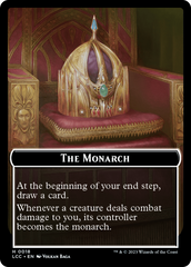 The Monarch // Pirate Double-Sided Token [The Lost Caverns of Ixalan Commander Tokens] | The CG Realm