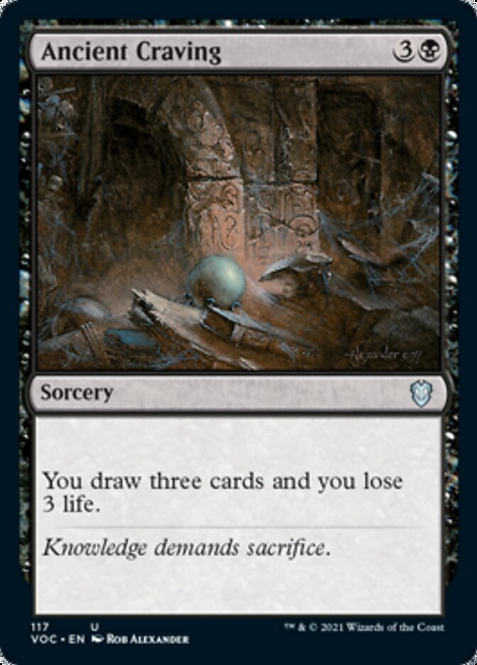Ancient Craving [Innistrad: Crimson Vow Commander] | The CG Realm