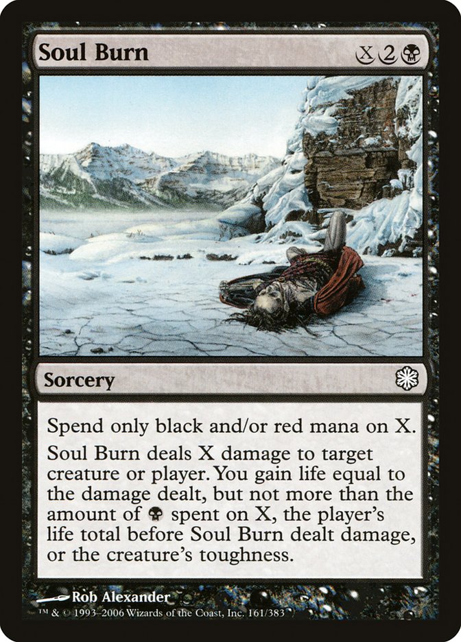 Soul Burn [Coldsnap Theme Decks] | The CG Realm