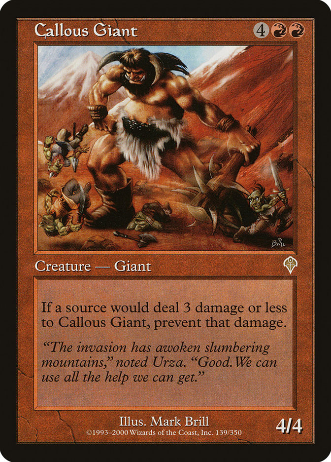 Callous Giant [Invasion] | The CG Realm