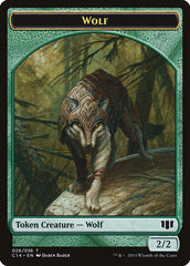 Treefolk // Wolf Double-Sided Token [Commander 2014 Tokens] | The CG Realm