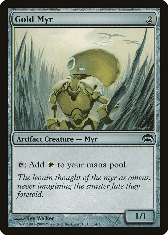 Gold Myr [Planechase] | The CG Realm