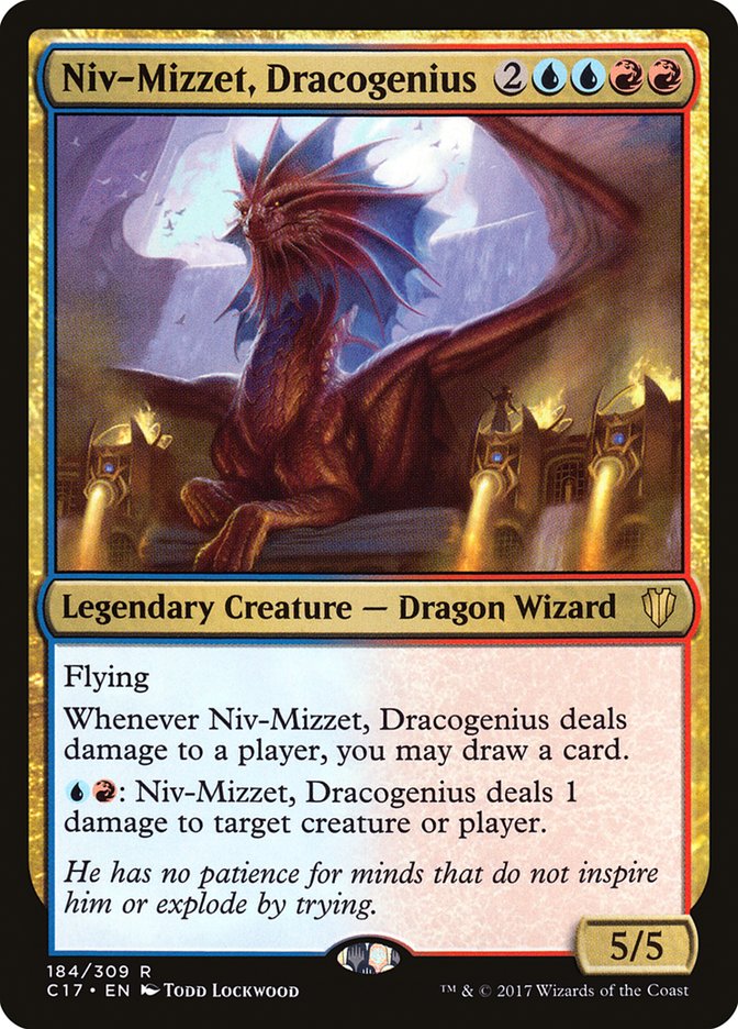 Niv-Mizzet, Dracogenius [Commander 2017] | The CG Realm