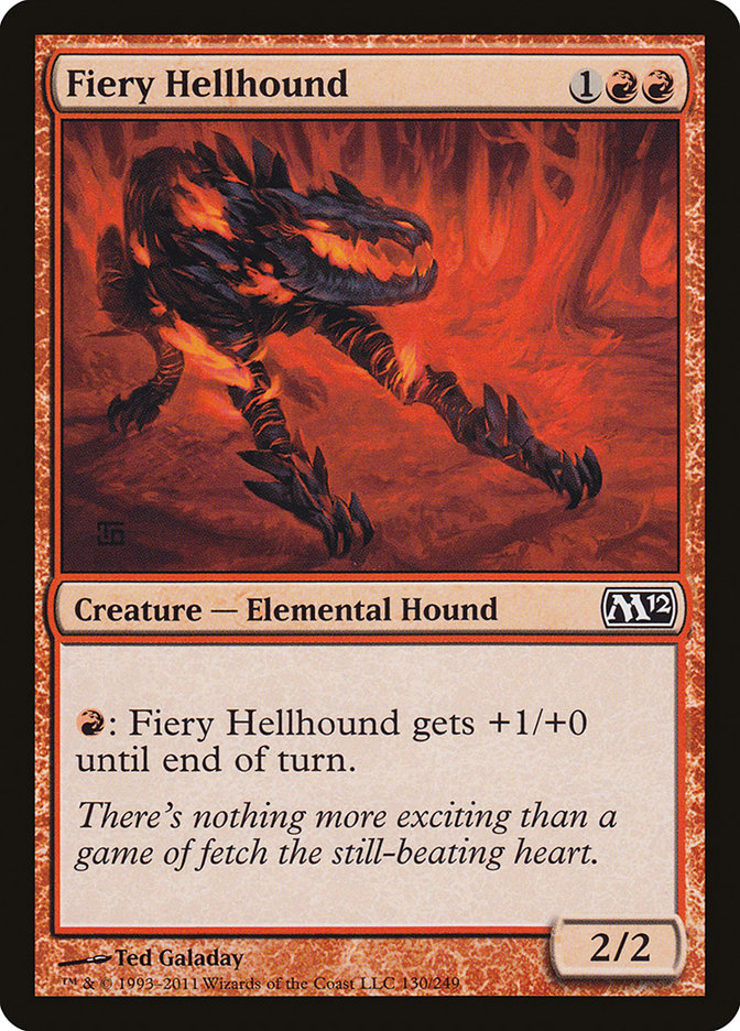Fiery Hellhound [Magic 2012] | The CG Realm