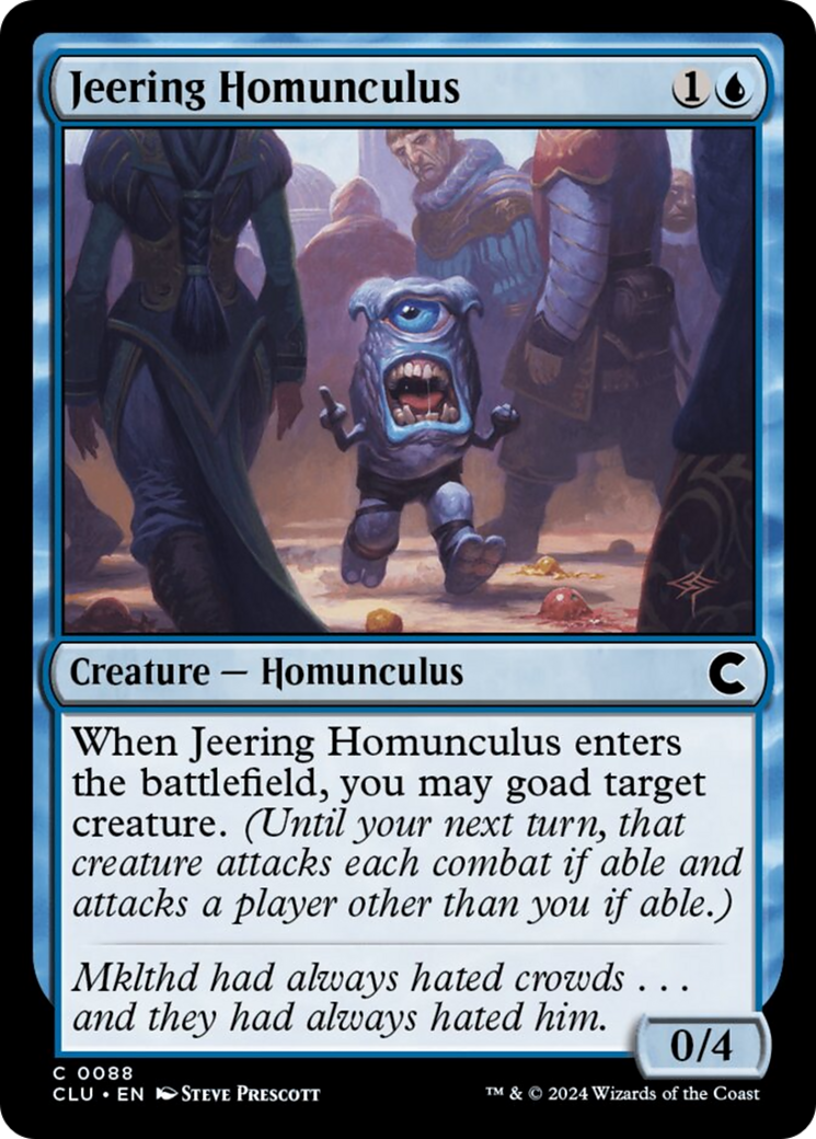 Jeering Homunculus [Ravnica: Clue Edition] | The CG Realm
