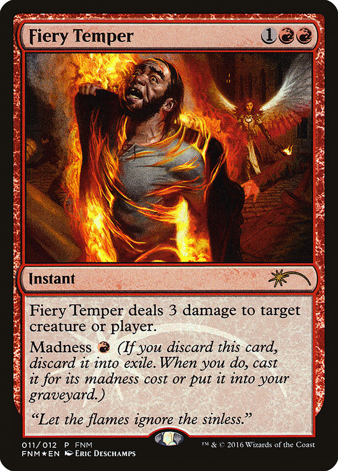 Fiery Temper [Friday Night Magic 2016] | The CG Realm