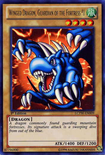 Winged Dragon, Guardian of the Fortress #1 [LCYW-EN009] Ultra Rare | The CG Realm