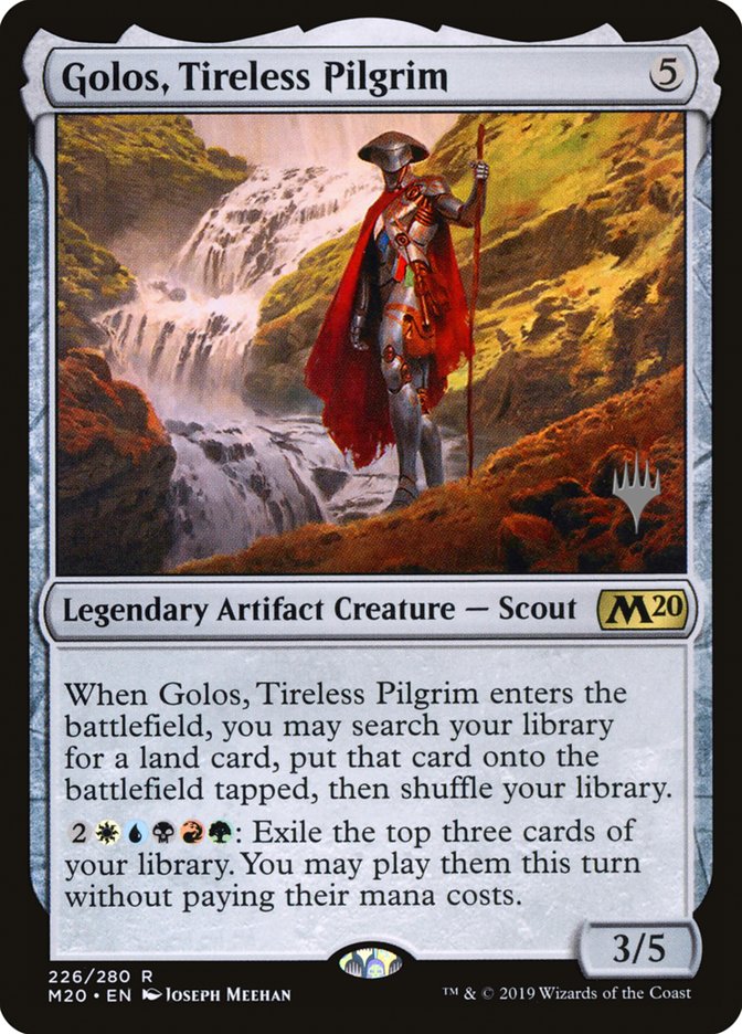 Golos, Tireless Pilgrim (Promo Pack) [Core Set 2020 Promos] | The CG Realm