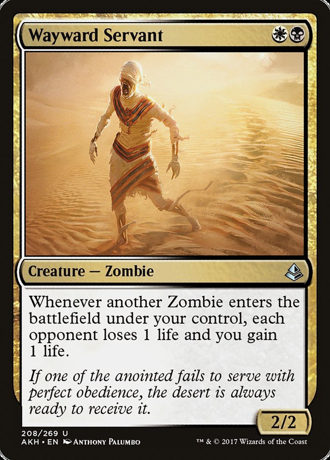 Wayward Servant [Amonkhet] | The CG Realm