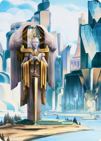 Island Art Card [Streets of New Capenna Art Series] | The CG Realm