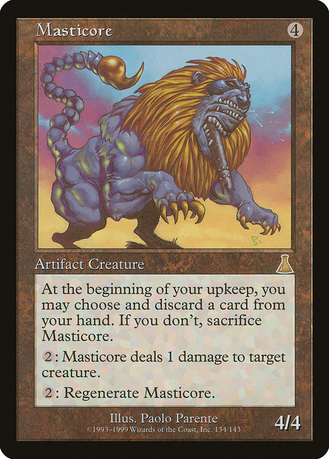 Masticore [Urza's Destiny] | The CG Realm