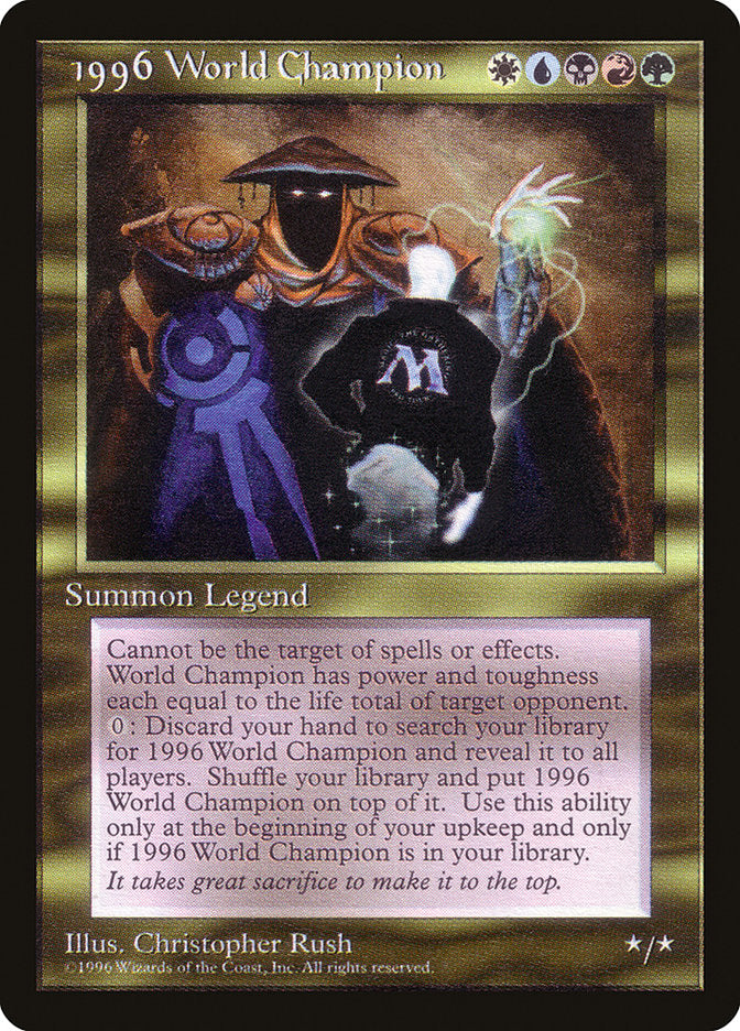1996 World Champion [Celebration Cards] | The CG Realm