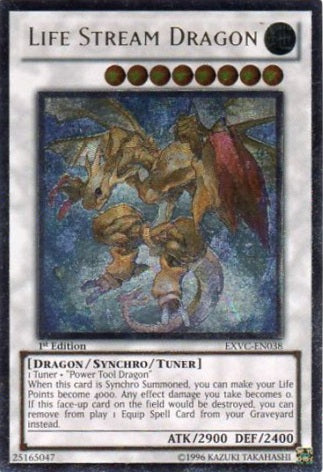 Life Stream Dragon [EXVC-EN038] Ultimate Rare | The CG Realm