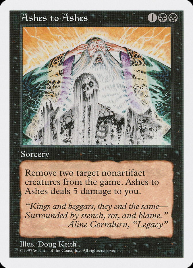 Ashes to Ashes [Fifth Edition] | The CG Realm