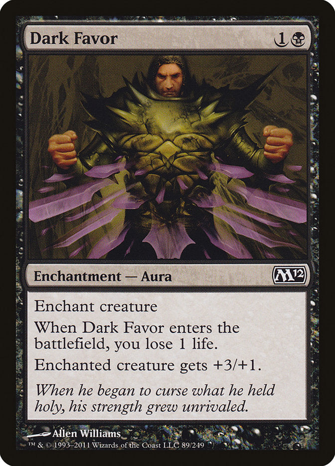 Dark Favor [Magic 2012] | The CG Realm