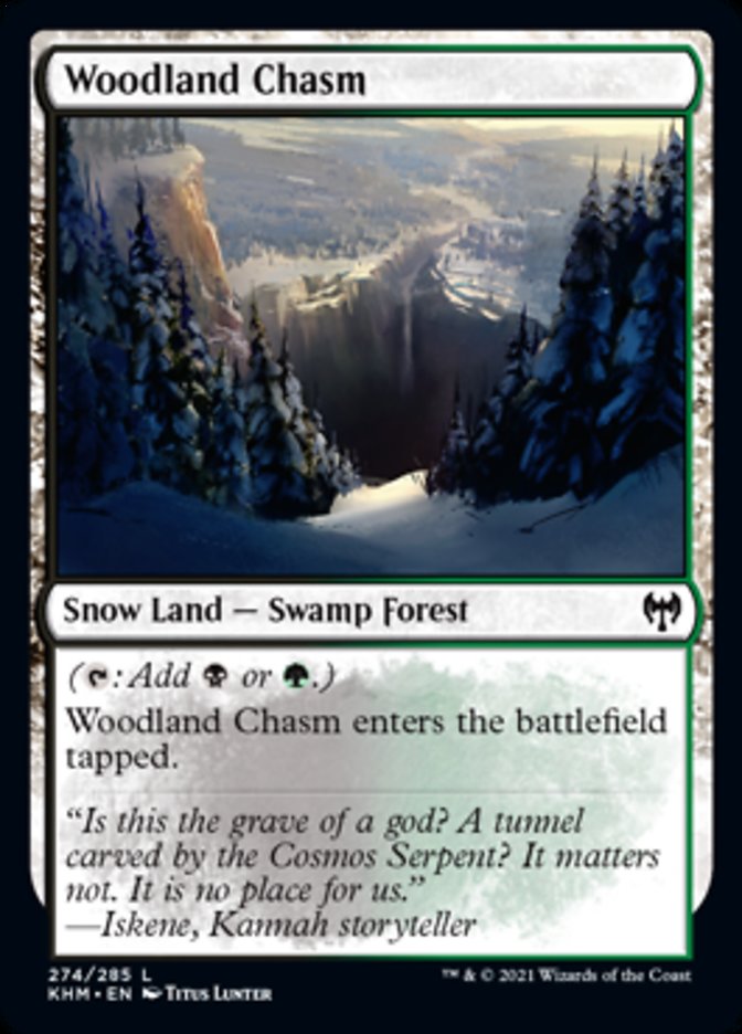 Woodland Chasm [Kaldheim] | The CG Realm
