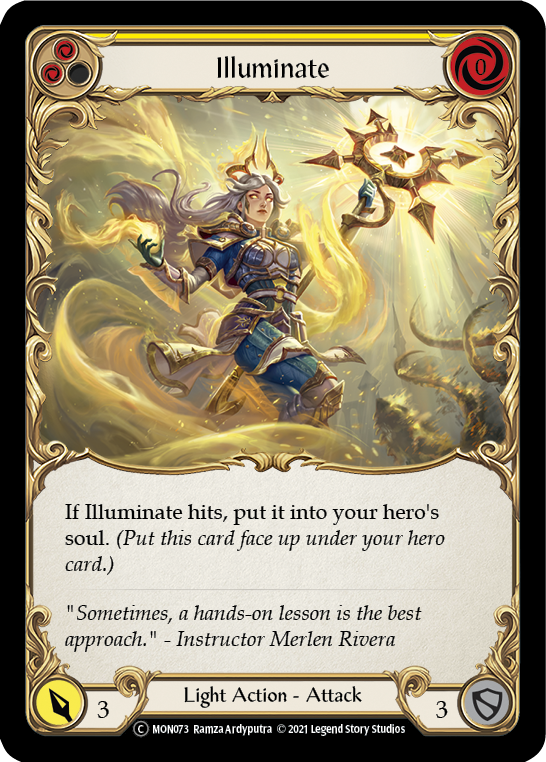 Illuminate (Yellow) [U-MON073] (Monarch Unlimited)  Unlimited Normal | The CG Realm