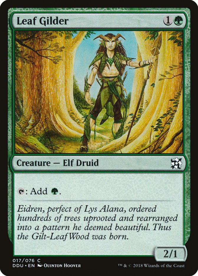 Leaf Gilder [Duel Decks: Elves vs. Inventors] | The CG Realm