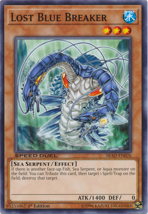 Lost Blue Breaker [SBAD-EN026] Common | The CG Realm