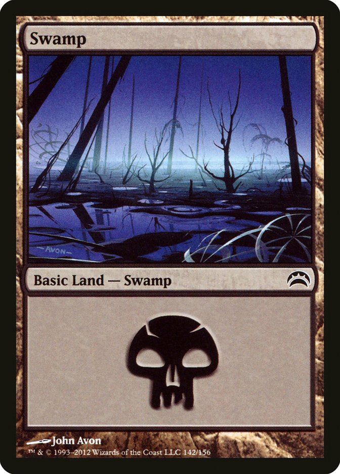 Swamp (142) [Planechase 2012] | The CG Realm