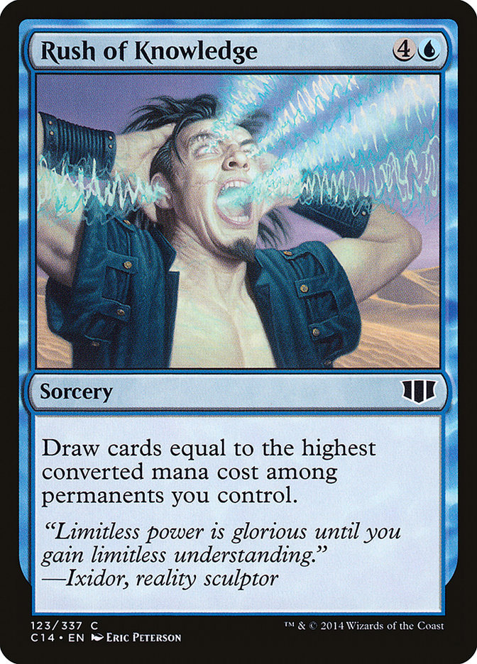 Rush of Knowledge [Commander 2014] | The CG Realm