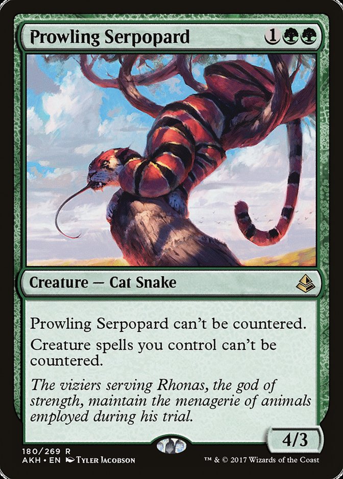 Prowling Serpopard [Amonkhet] | The CG Realm