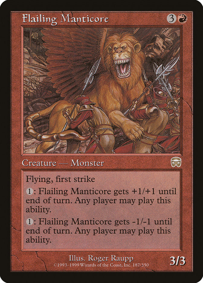 Flailing Manticore [Mercadian Masques] | The CG Realm