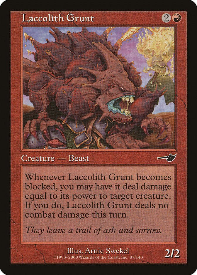 Laccolith Grunt [Nemesis] | The CG Realm