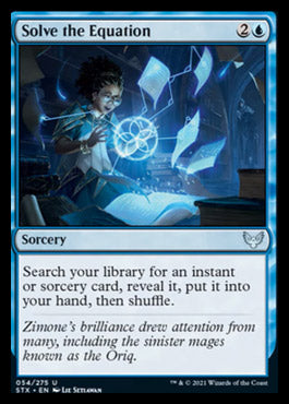 Solve the Equation [Strixhaven: School of Mages] | The CG Realm