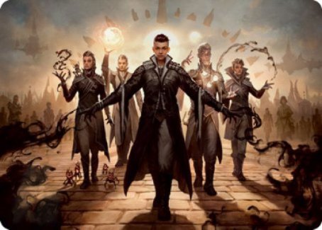 Silverquill Command Art Card [Strixhaven: School of Mages Art Series] | The CG Realm
