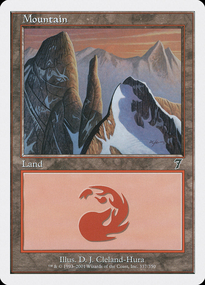 Mountain (337) [Seventh Edition] | The CG Realm
