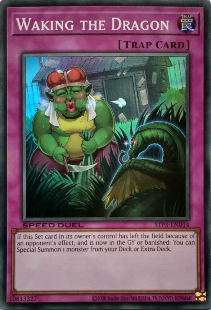 Waking the Dragon [STP3-EN014] Super Rare | The CG Realm