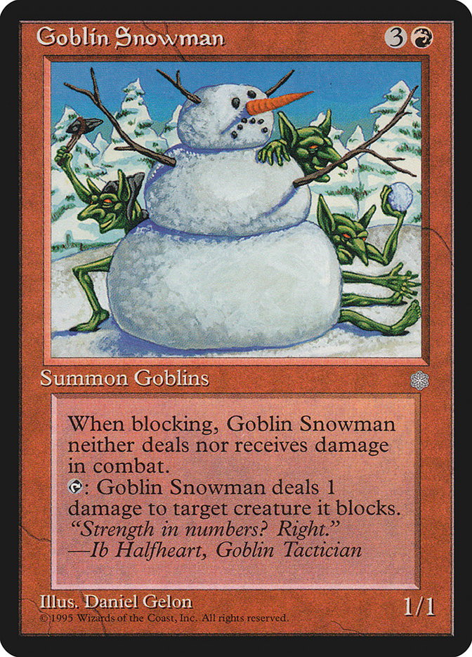 Goblin Snowman [Ice Age] | The CG Realm