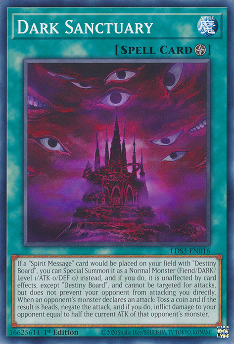 Dark Sanctuary [LDS3-EN016] Common | The CG Realm