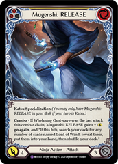 Mugenshi: RELEASE [U-WTR083] (Welcome to Rathe Unlimited)  Unlimited Rainbow Foil | The CG Realm