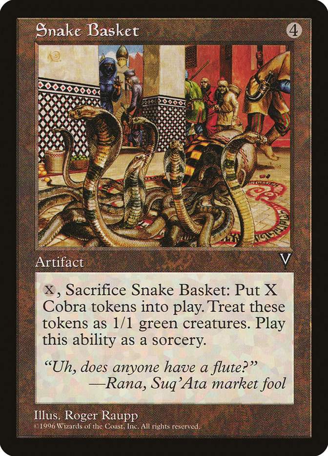 Snake Basket [Visions] | The CG Realm